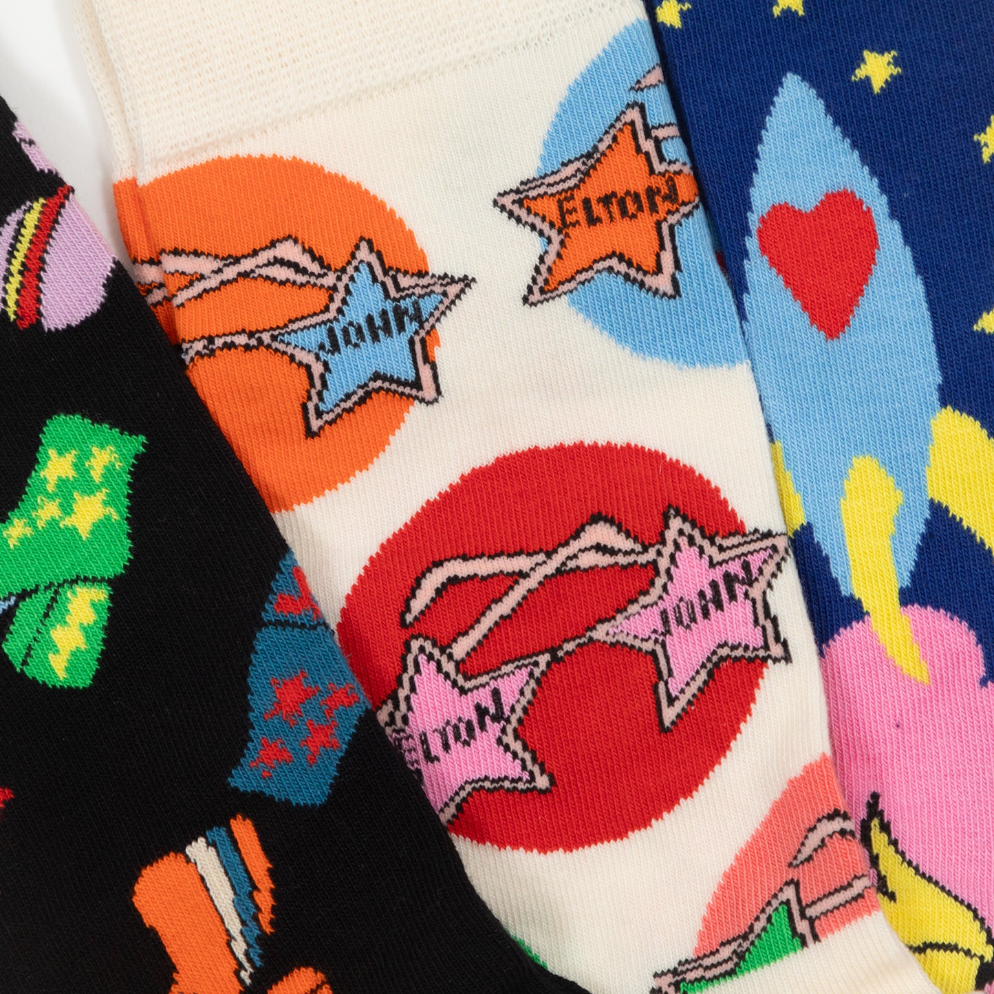 HAPPY SOCKS 3-Pack Elton John Socks Gift Set in MULTI
