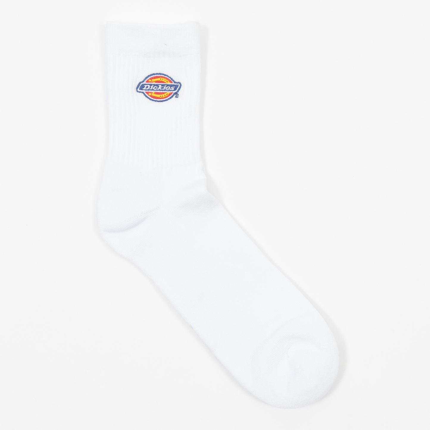 DICKIES 3 Pack Valley Grove Mid Length Socks in WHITE