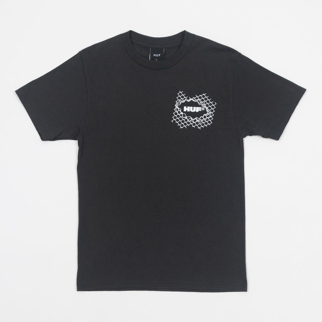 HUF 4 Dawgs Graphic T-Shirt in BLACK