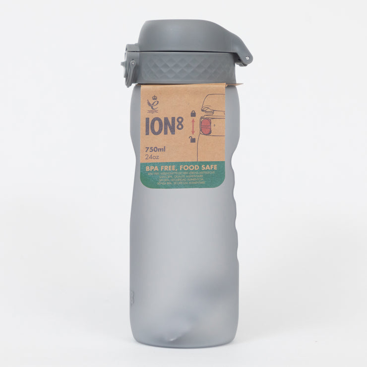 Ion8 Leak Proof 750ml Sports Water Bottle in GREY