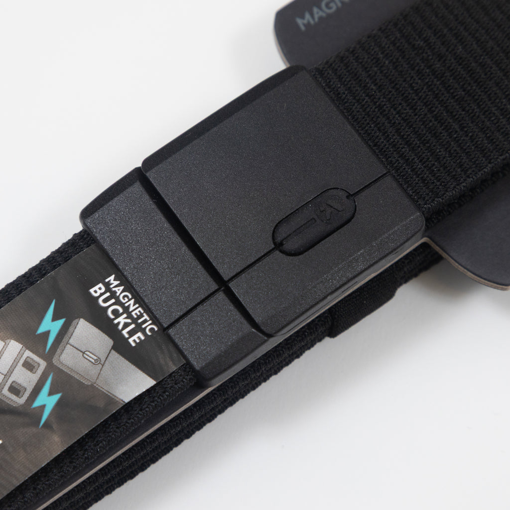 ARCADE BELTS Aero Adventure Belt with Magnetic Buckle in BLACK