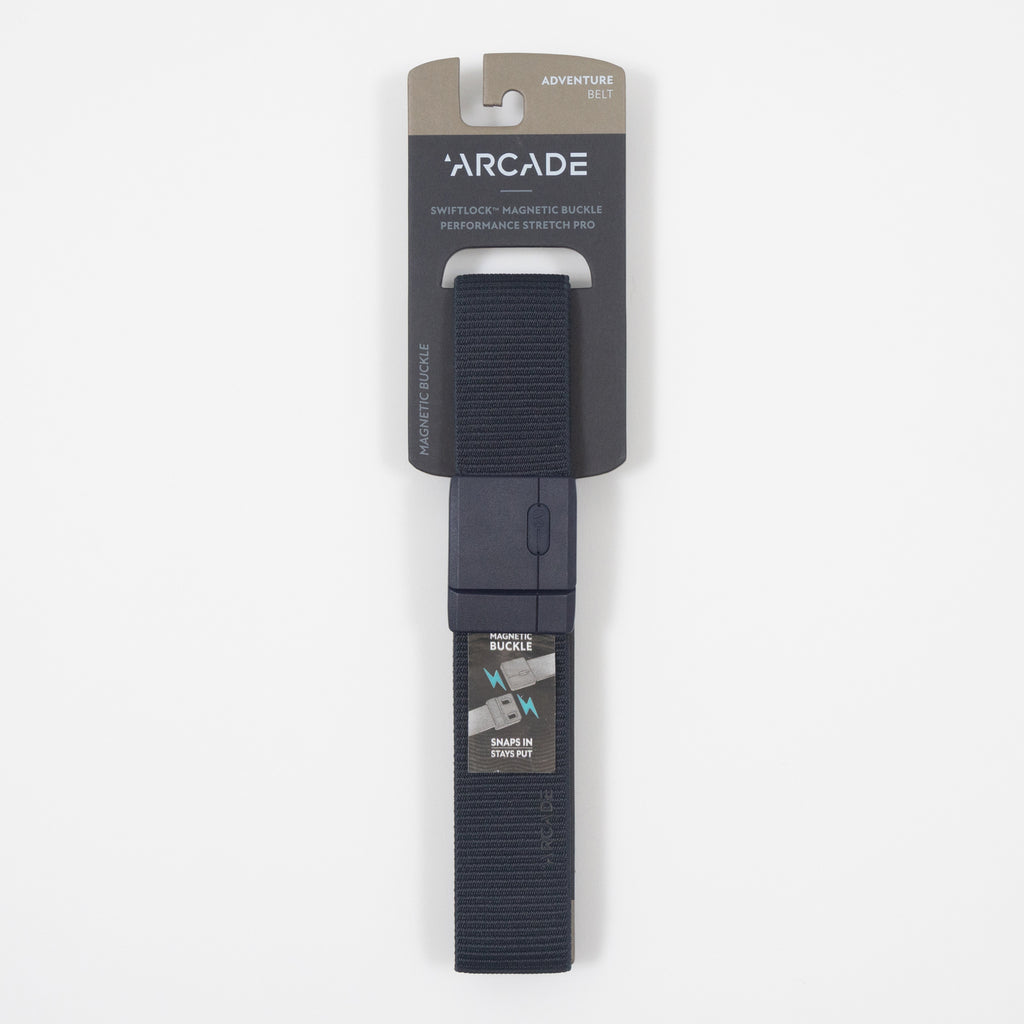 ARCADE BELTS Aero Adventure Belt with Magnetic Buckle in NAVY