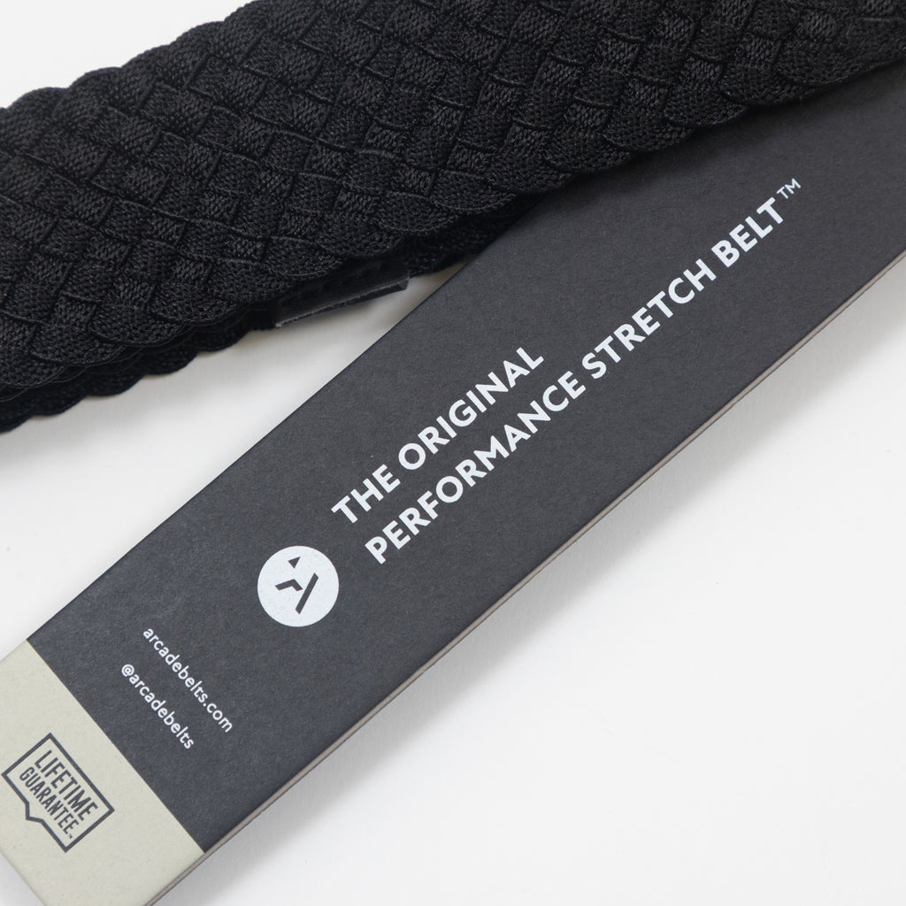 ARCADE BELTS Futureweave Adventure Belt in BLACK