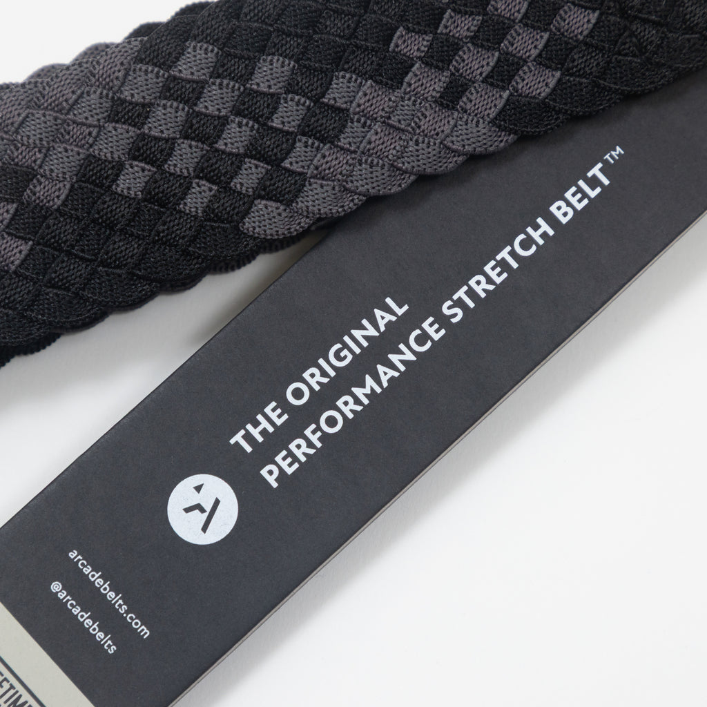 ARCADE BELTS Futureweave Adventure Belt in BLACK CHARCOAL