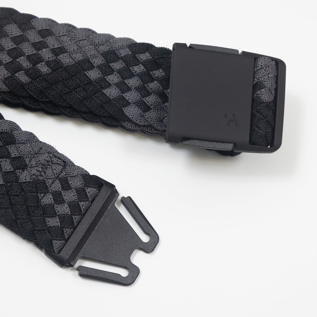 ARCADE BELTS Futureweave Adventure Belt in BLACK CHARCOAL