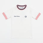 Womens SERGIO TACCHINI Adella T-Shirt in PINK & WHITE