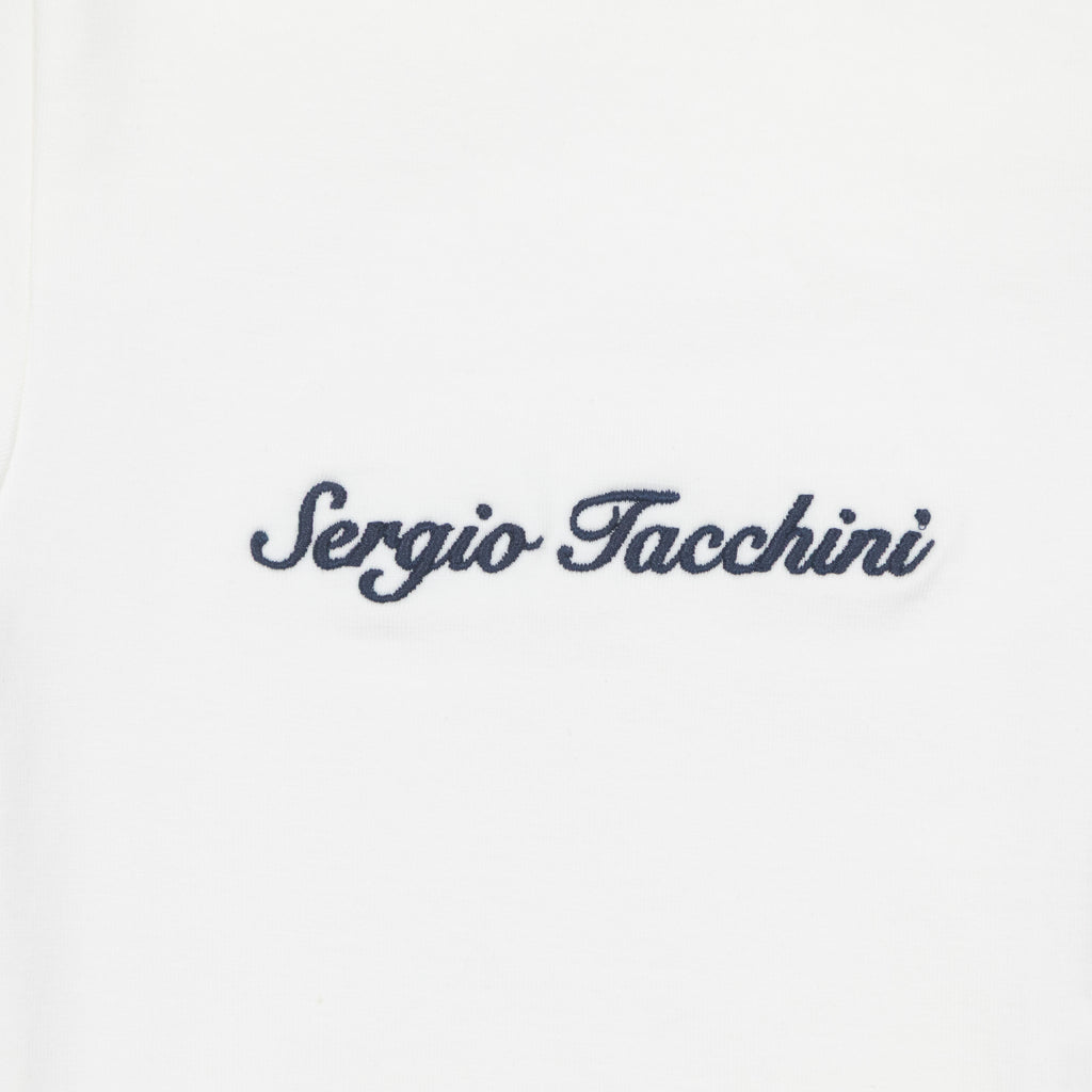 Womens SERGIO TACCHINI Adella T-Shirt in PINK & WHITE