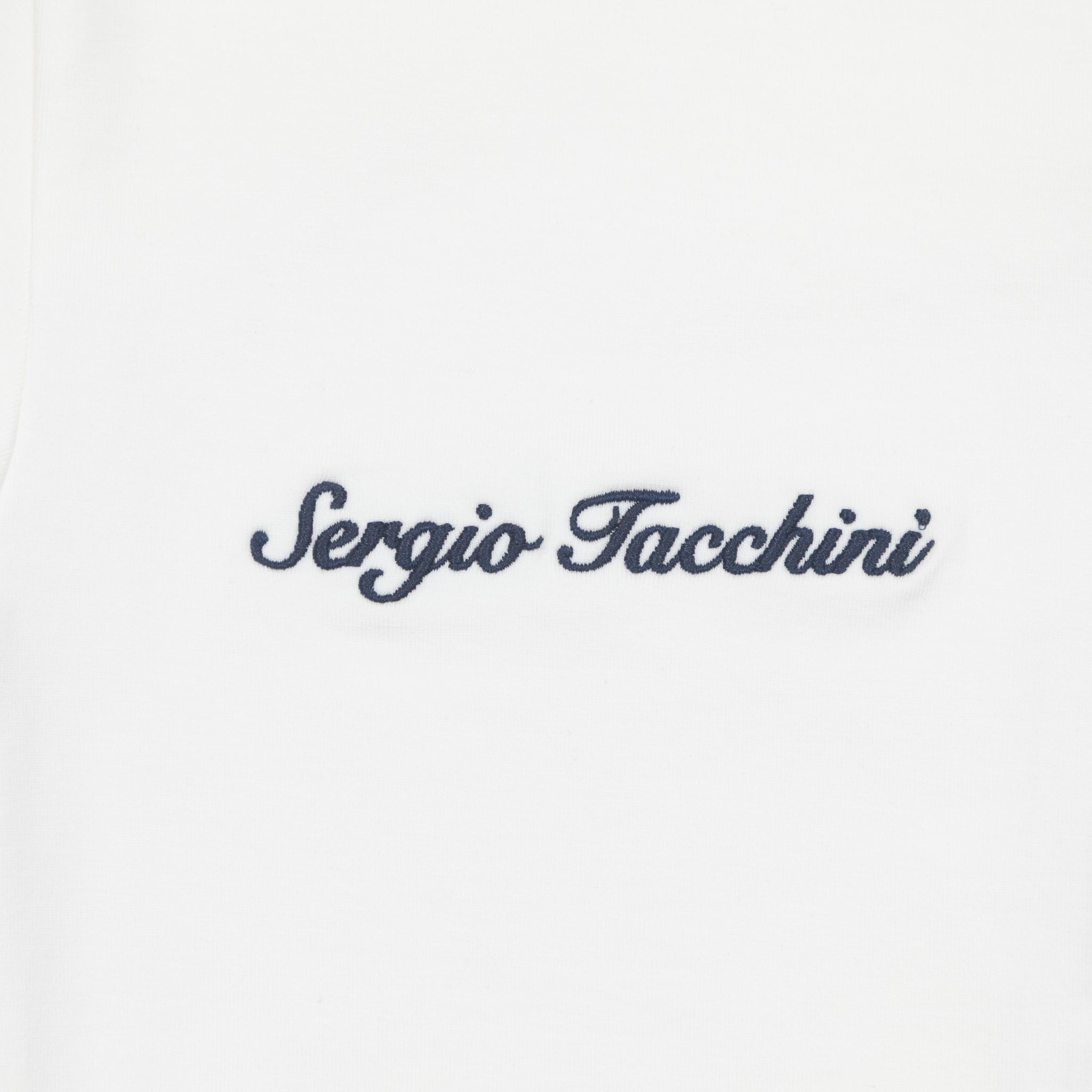 Womens SERGIO TACCHINI Adella T-Shirt in PINK & WHITE