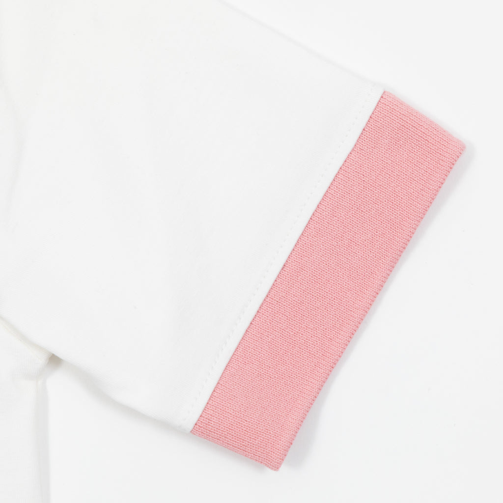 Womens SERGIO TACCHINI Adella T-Shirt in PINK & WHITE