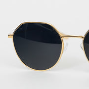 MELLER Aldabra Geometric Style Sunglasses in GOLD