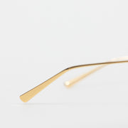 MELLER Aldabra Geometric Style Sunglasses in GOLD