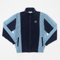 sergio tacchini retro check jacet front view