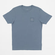 BRIXTON Alpha Thread Short Sleeve T-Shirt in BLUE