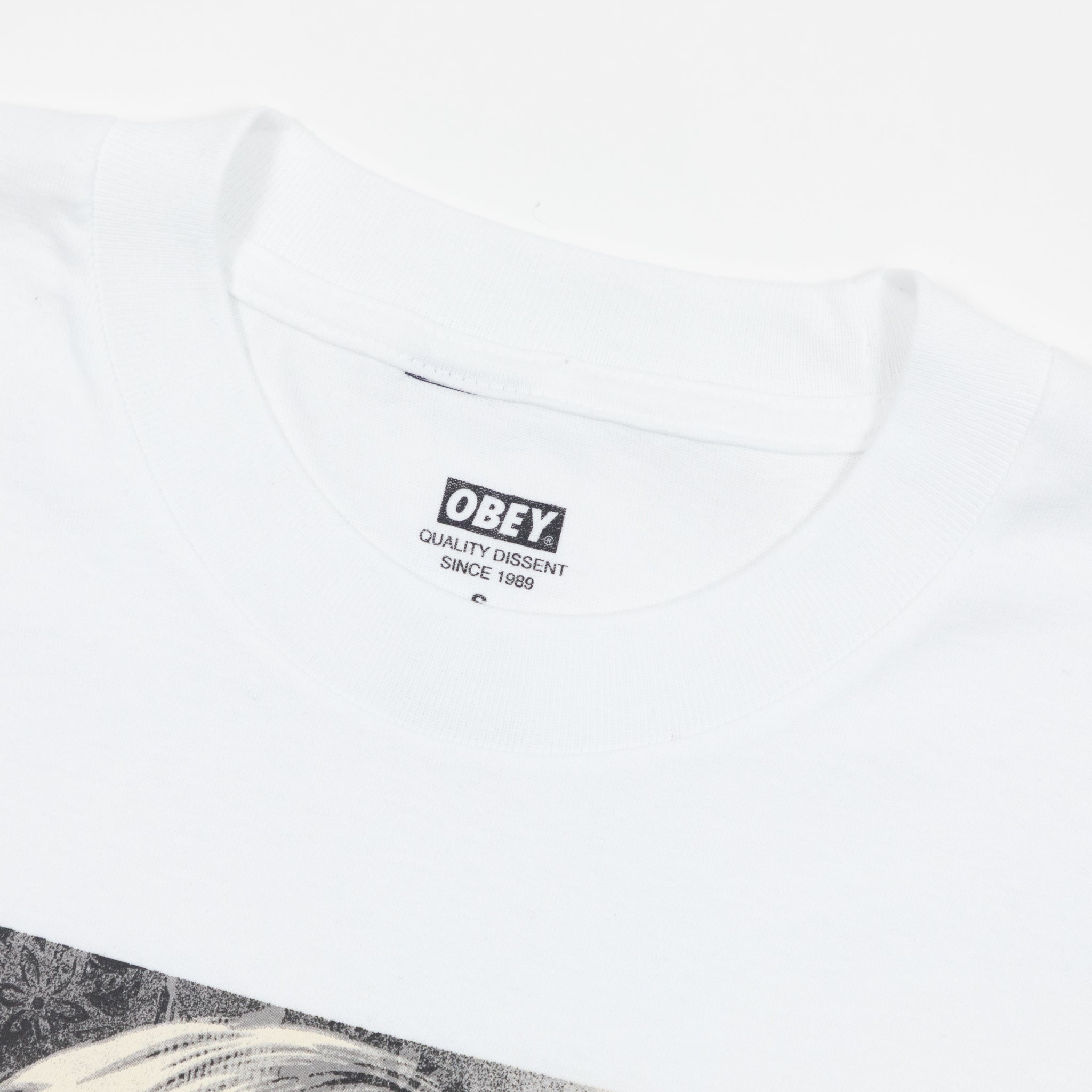 OBEY Andy Warhol Graphic T-Shirt in WHITE