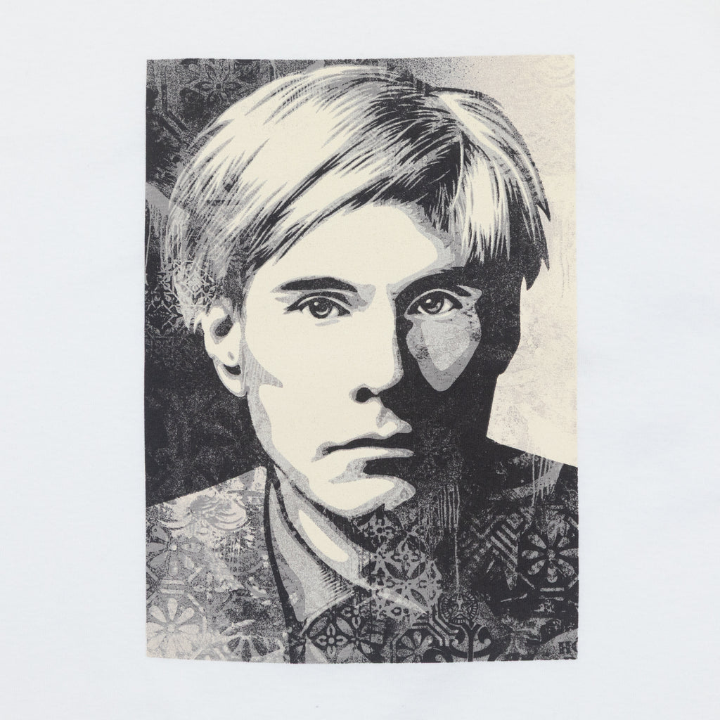 OBEY Andy Warhol Graphic T-Shirt in WHITE