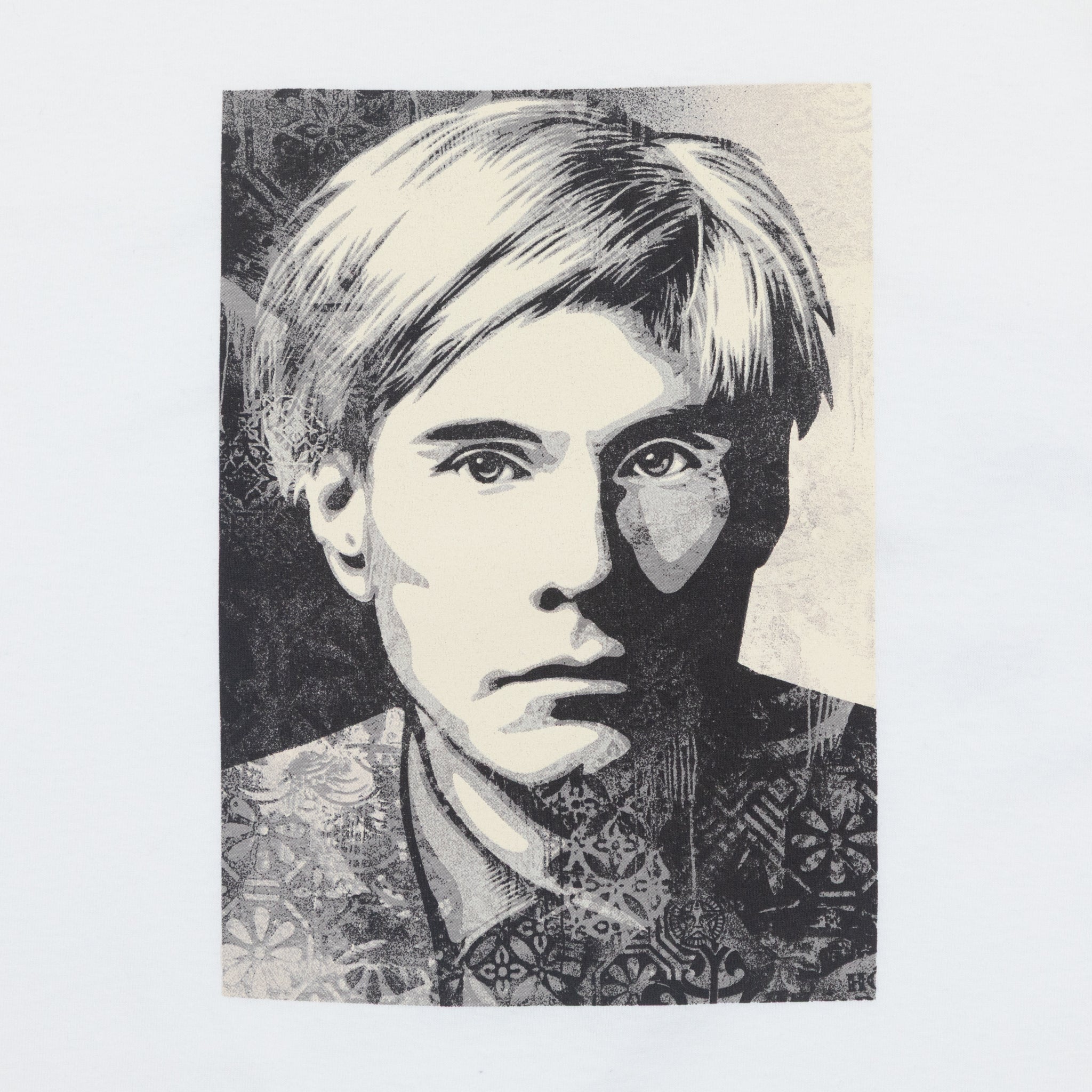 OBEY Andy Warhol Graphic T-Shirt in WHITE