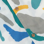PARLEZ Antigua Short Sleeve Shirt in YELLOW & BLUE