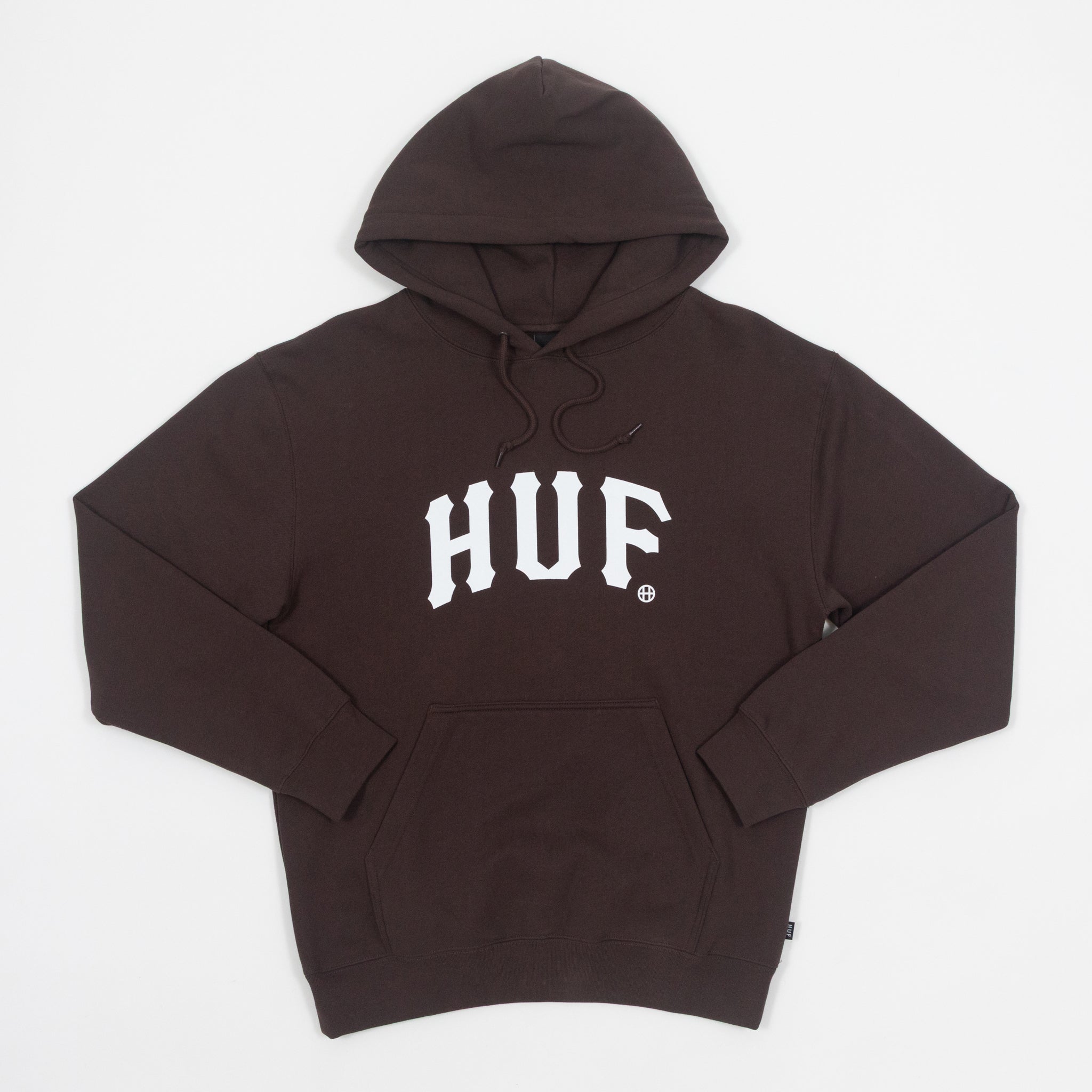 HUF Arch Graphic Hoodie in BROWN