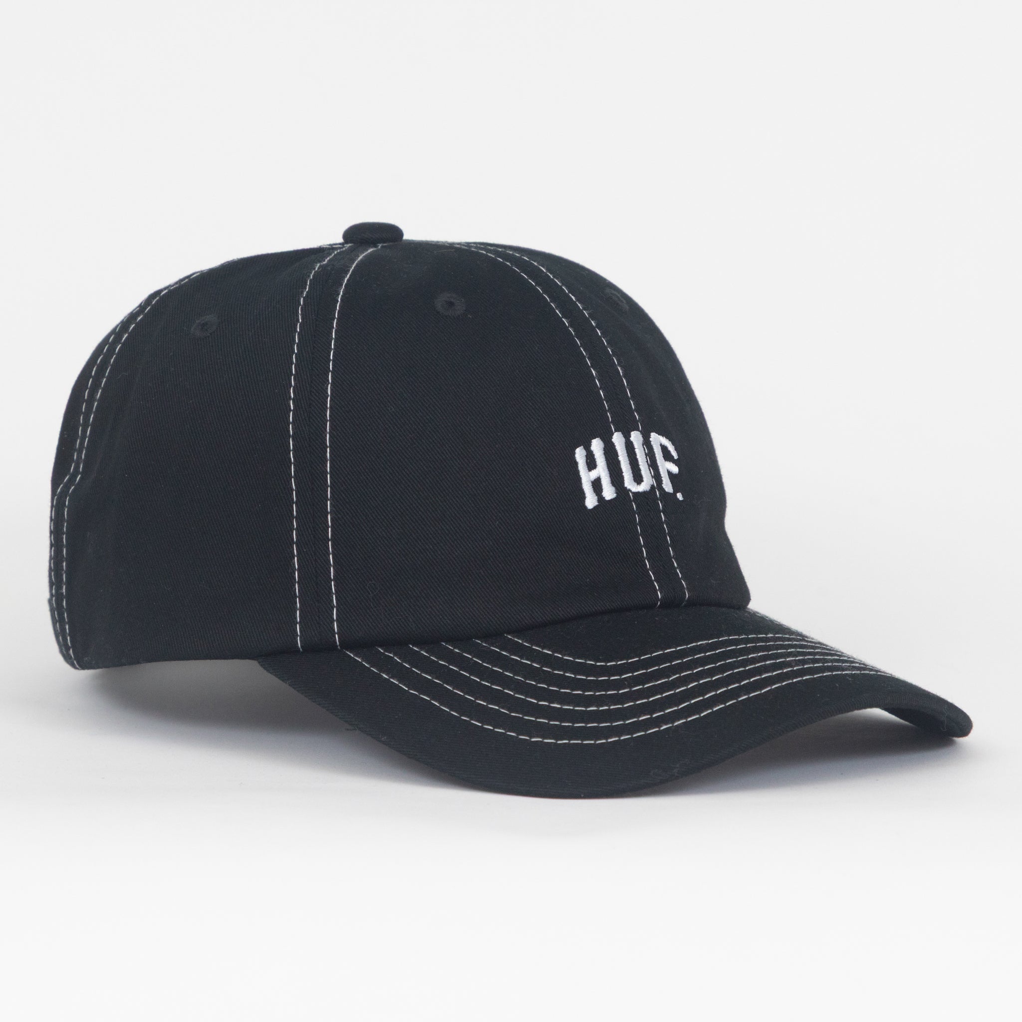 HUF Arch Logo Cap in BLACK
