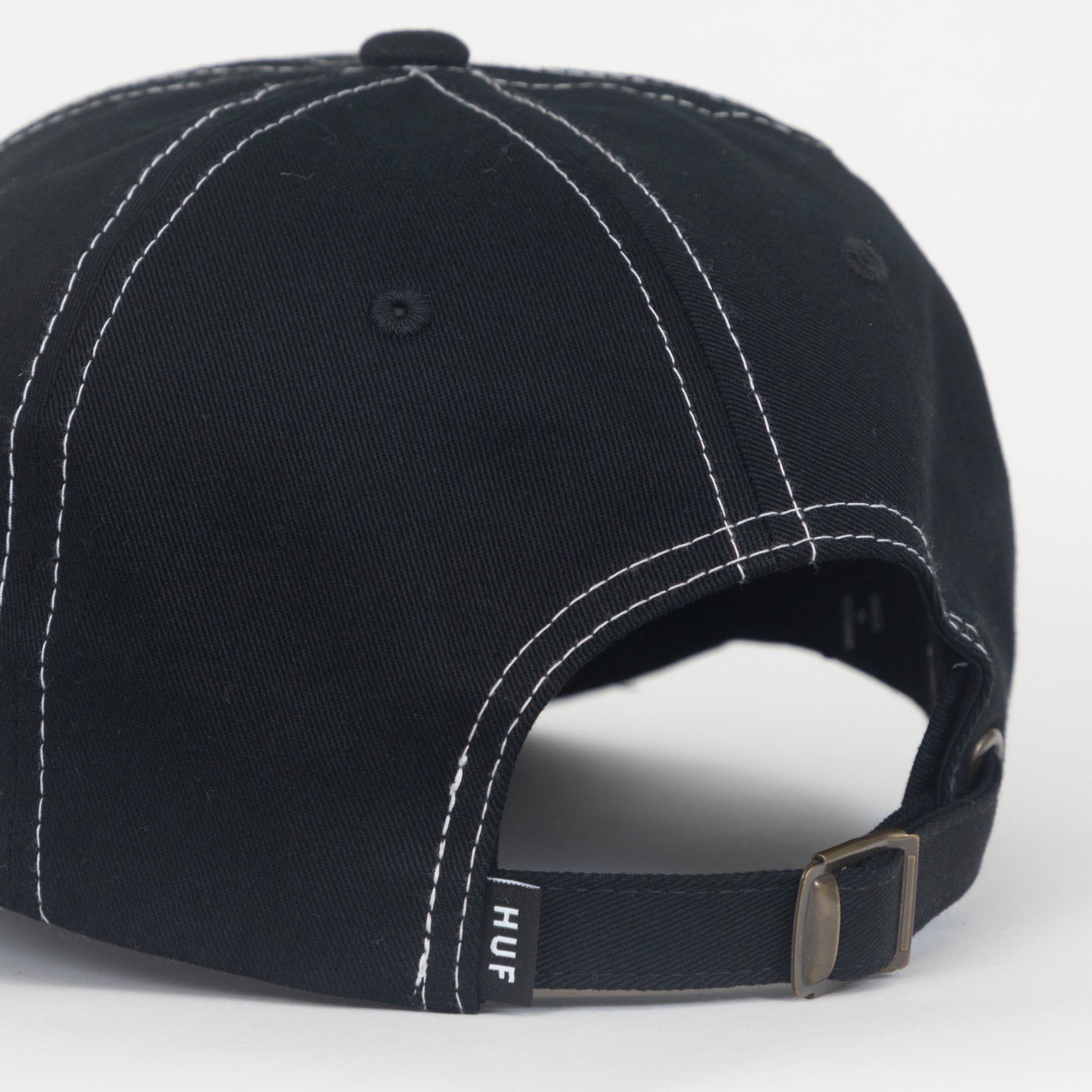 HUF Arch Logo Cap in BLACK