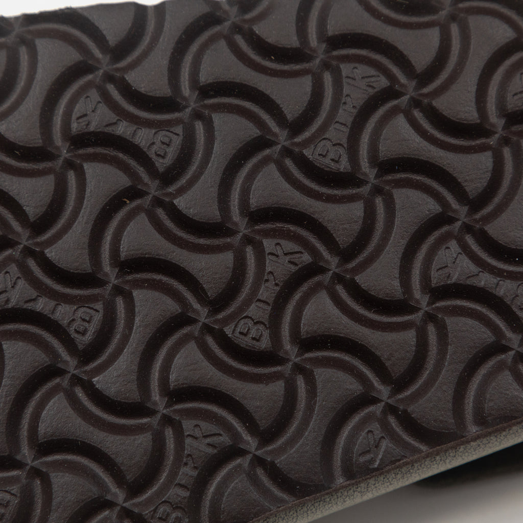 BIRKENSTOCK Arizona Birko-Flor Nubuck Sandals in STONE