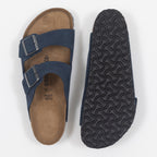 BIRKENSTOCK Arizona Suede Sandals in NEW NAVY