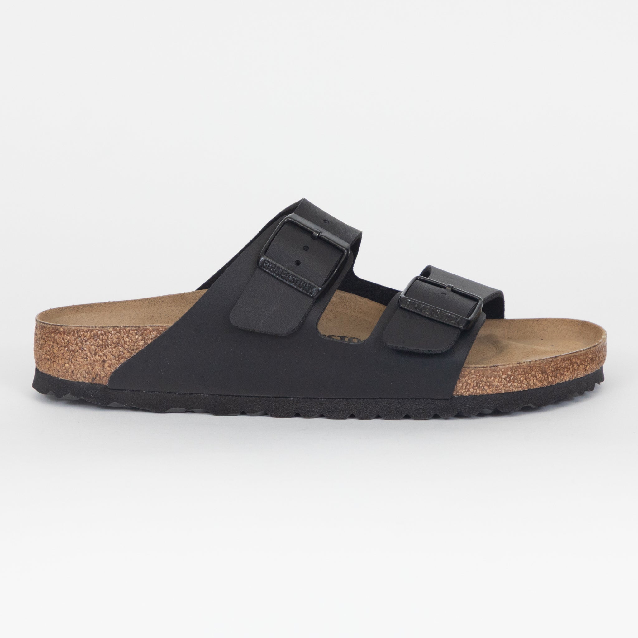 BIRKENSTOCK Arizona Birko-Flor Sandals in BLACK