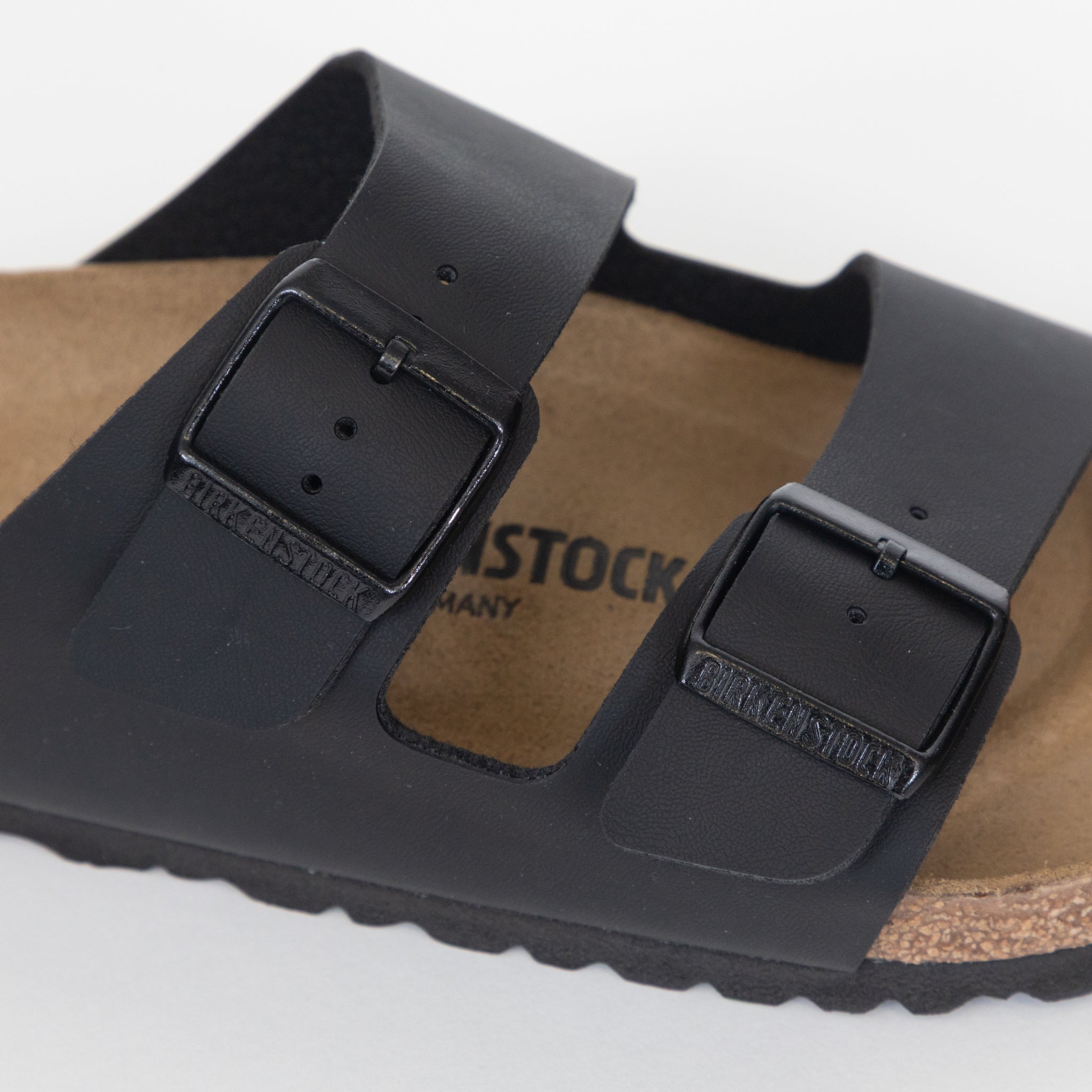 BIRKENSTOCK Arizona Birko-Flor Sandals in BLACK