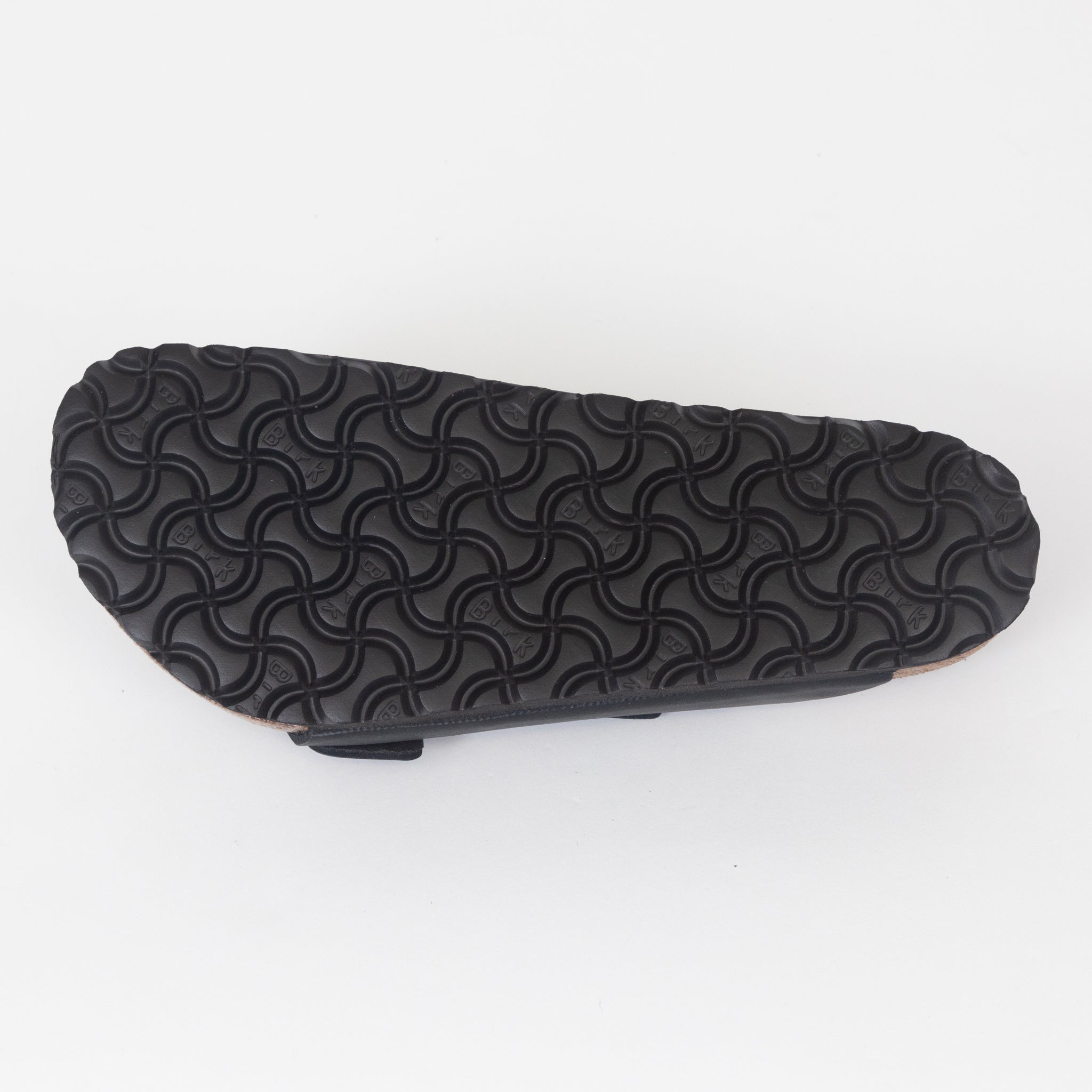 BIRKENSTOCK Arizona Oiled Leather Sandals in BLACK