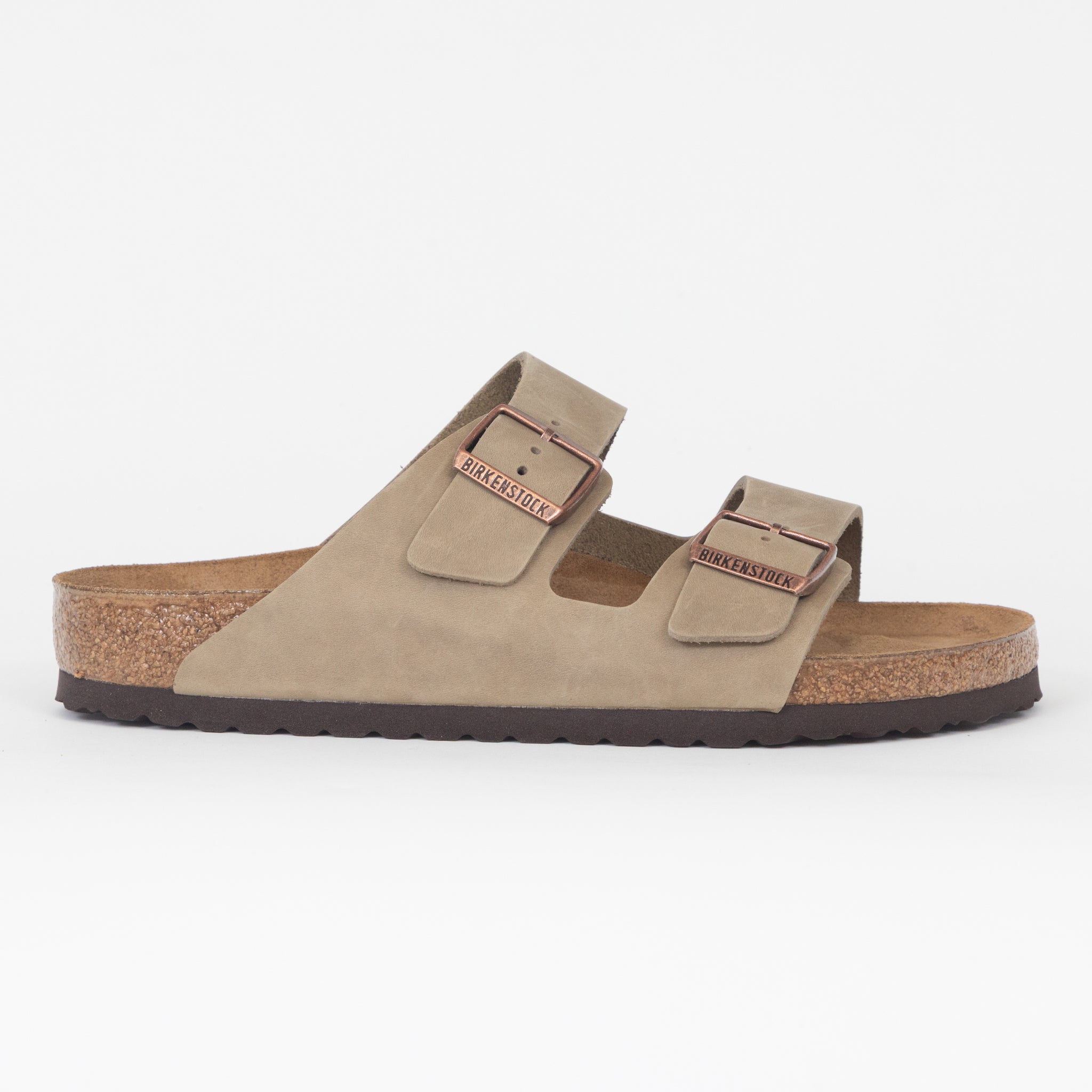 Birkenstock Oiled Leather sandals side view