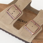 Birkenstock Arizona Buckle and Material close up