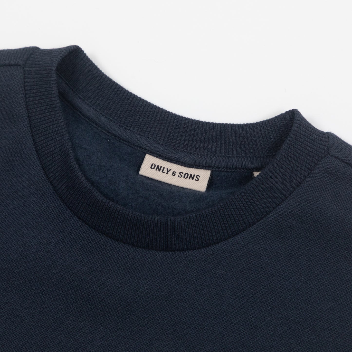 ONLY & SONS Aspen Alpine Ski Resort Sweatshirt in NAVY