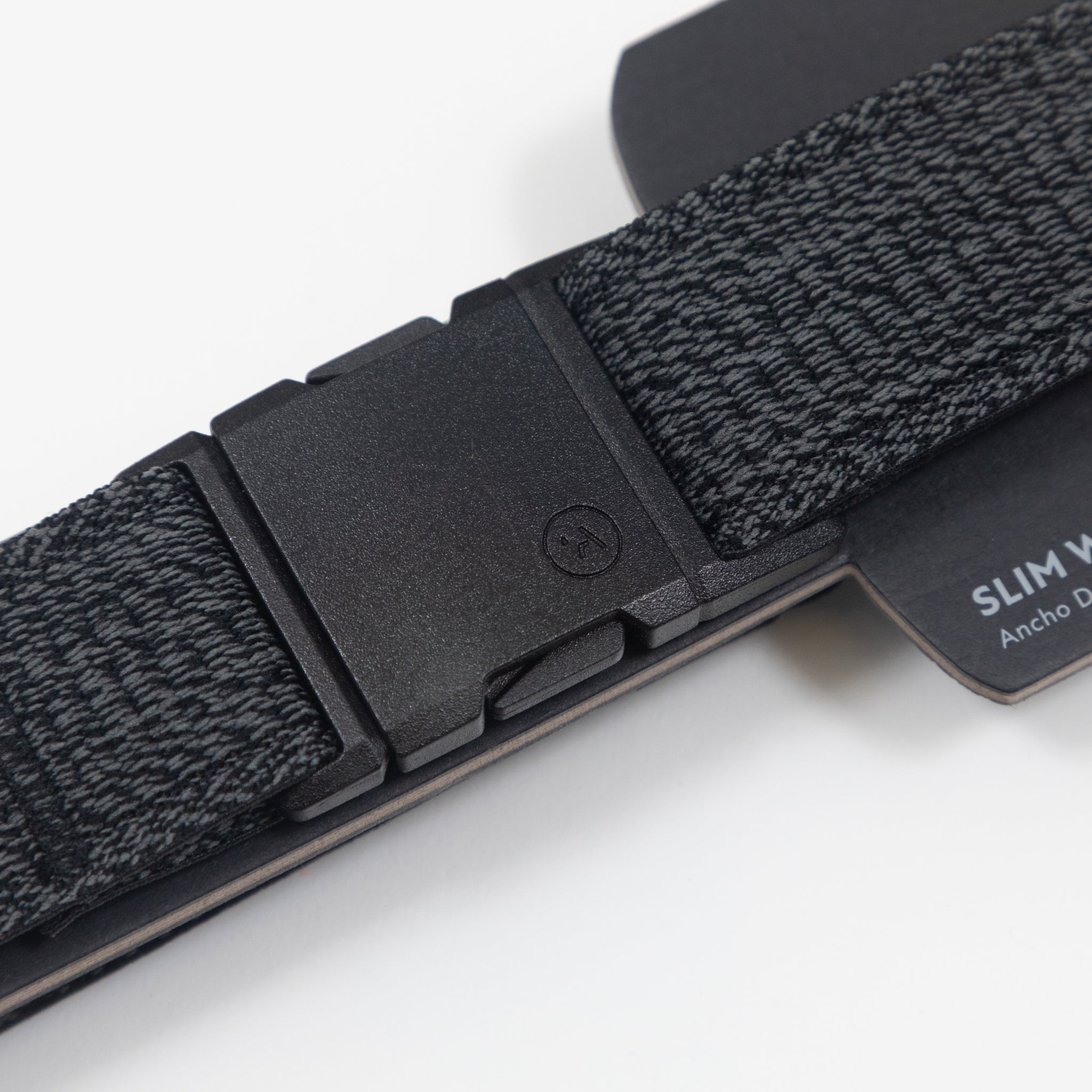 ARCADE BELTS Atlas Slim Belt in HEATHER BLACK