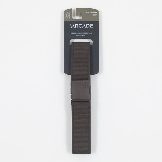 ARCADE BELTS Atlas Standard Belt in MED BROWN