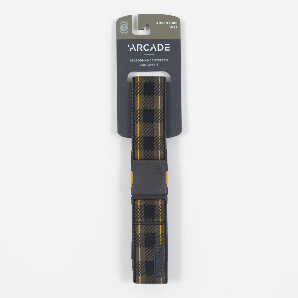 ARCADE BELTS Atlas Standard Belt in PLAID
