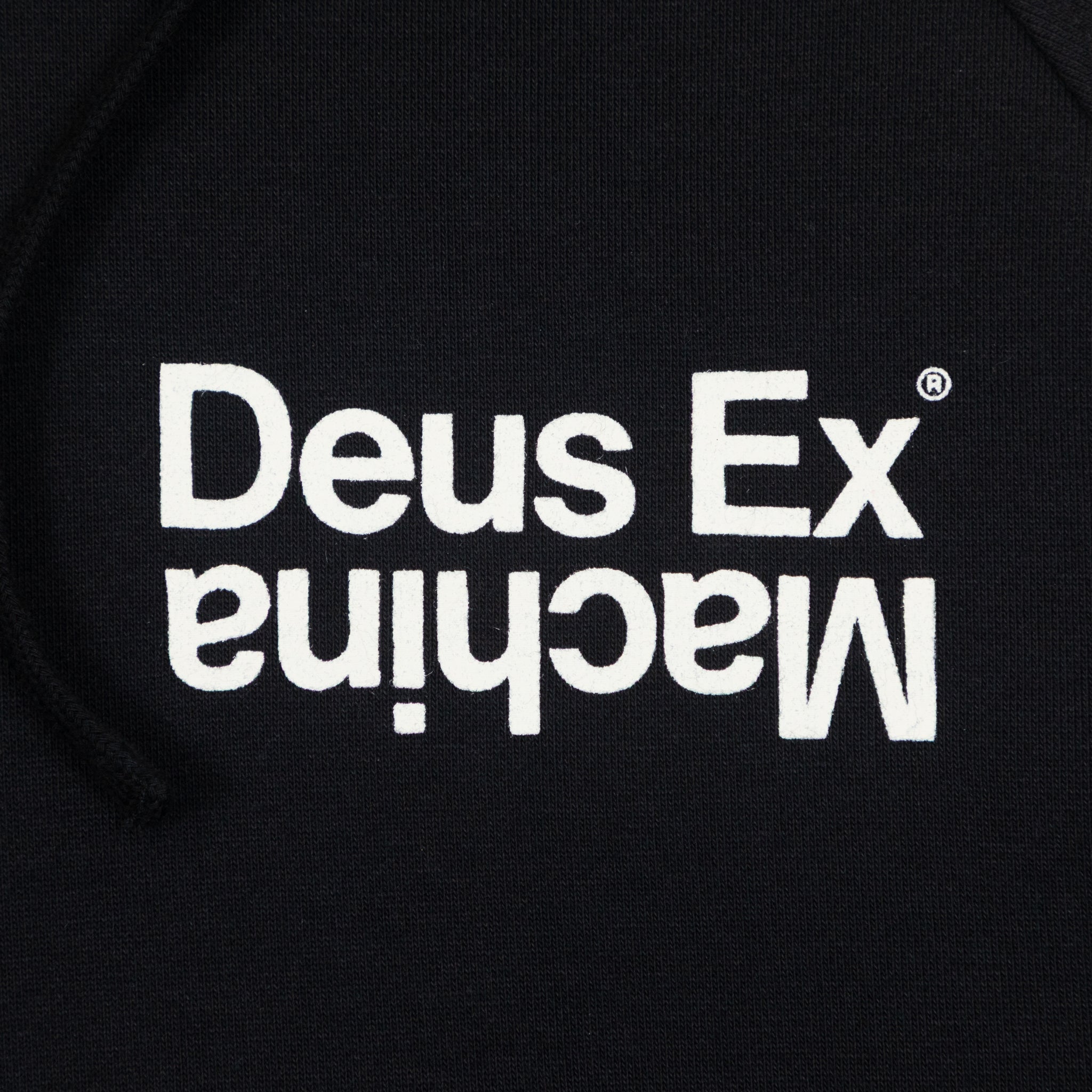 DEUS EX MACHINA Axis Hoodie in BLACK