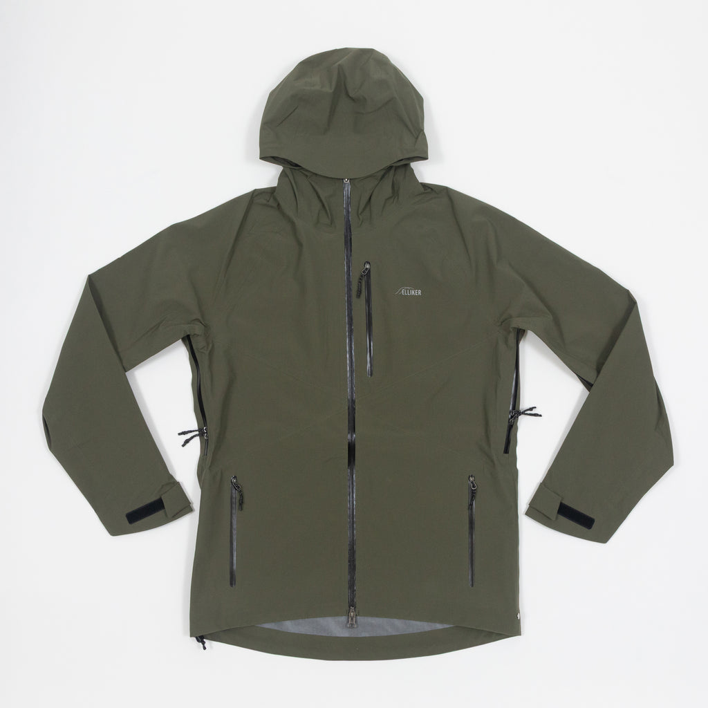 ELLIKER Ayre Shell Jacket in GREEN