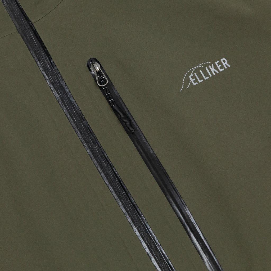 ELLIKER Ayre Shell Jacket in GREEN