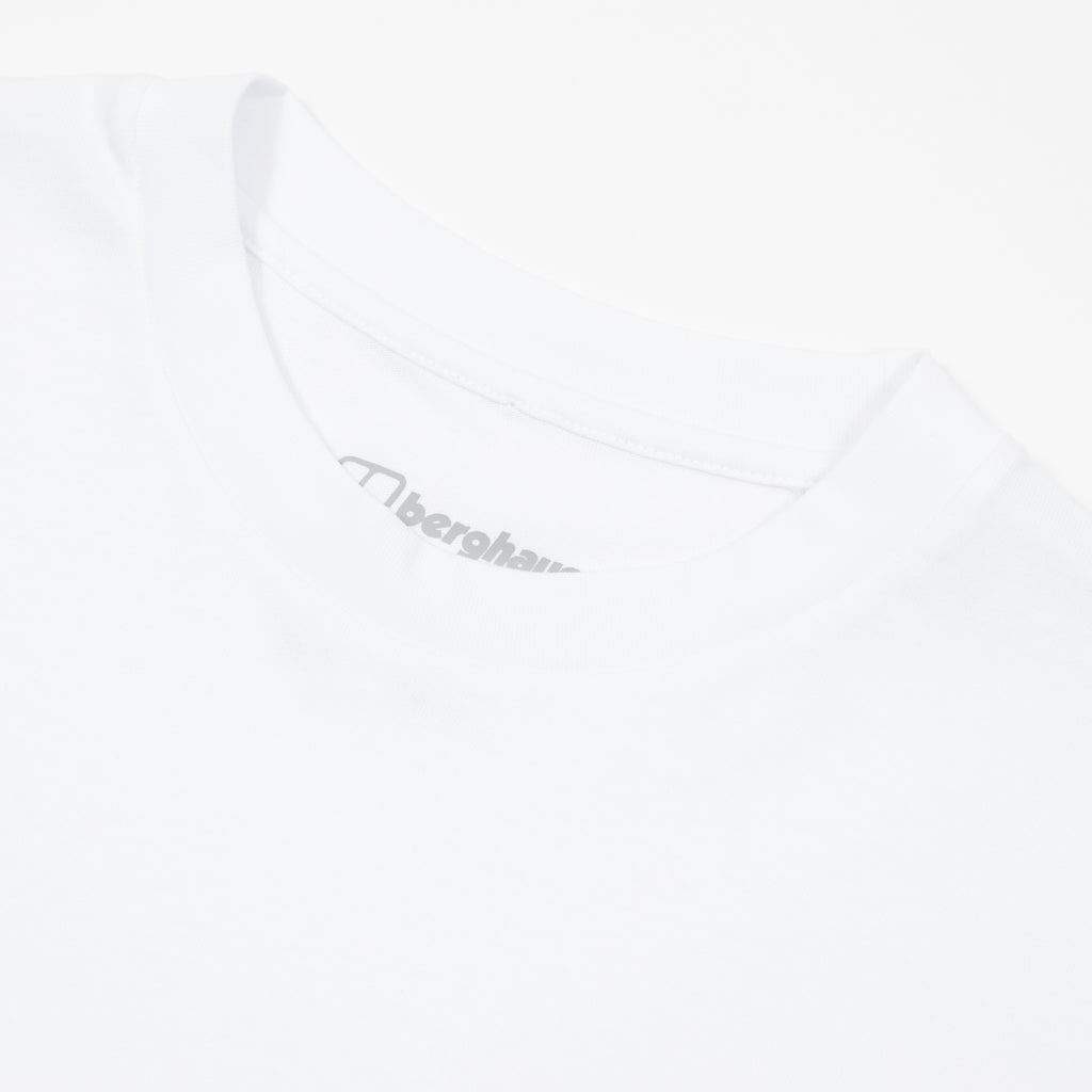 BERGHAUS Classic Logo T-Shirt in WHITE