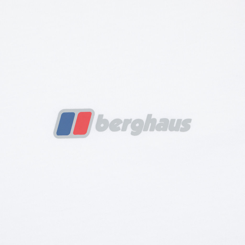 BERGHAUS Classic Logo T-Shirt in WHITE