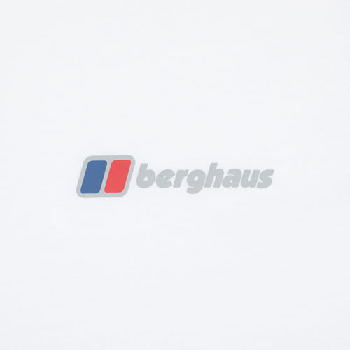 BERGHAUS Classic Logo T-Shirt in WHITE