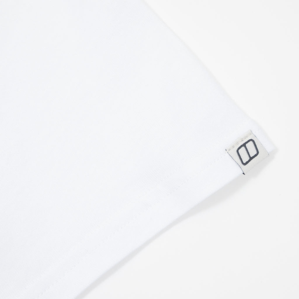 BERGHAUS Classic Logo T-Shirt in WHITE