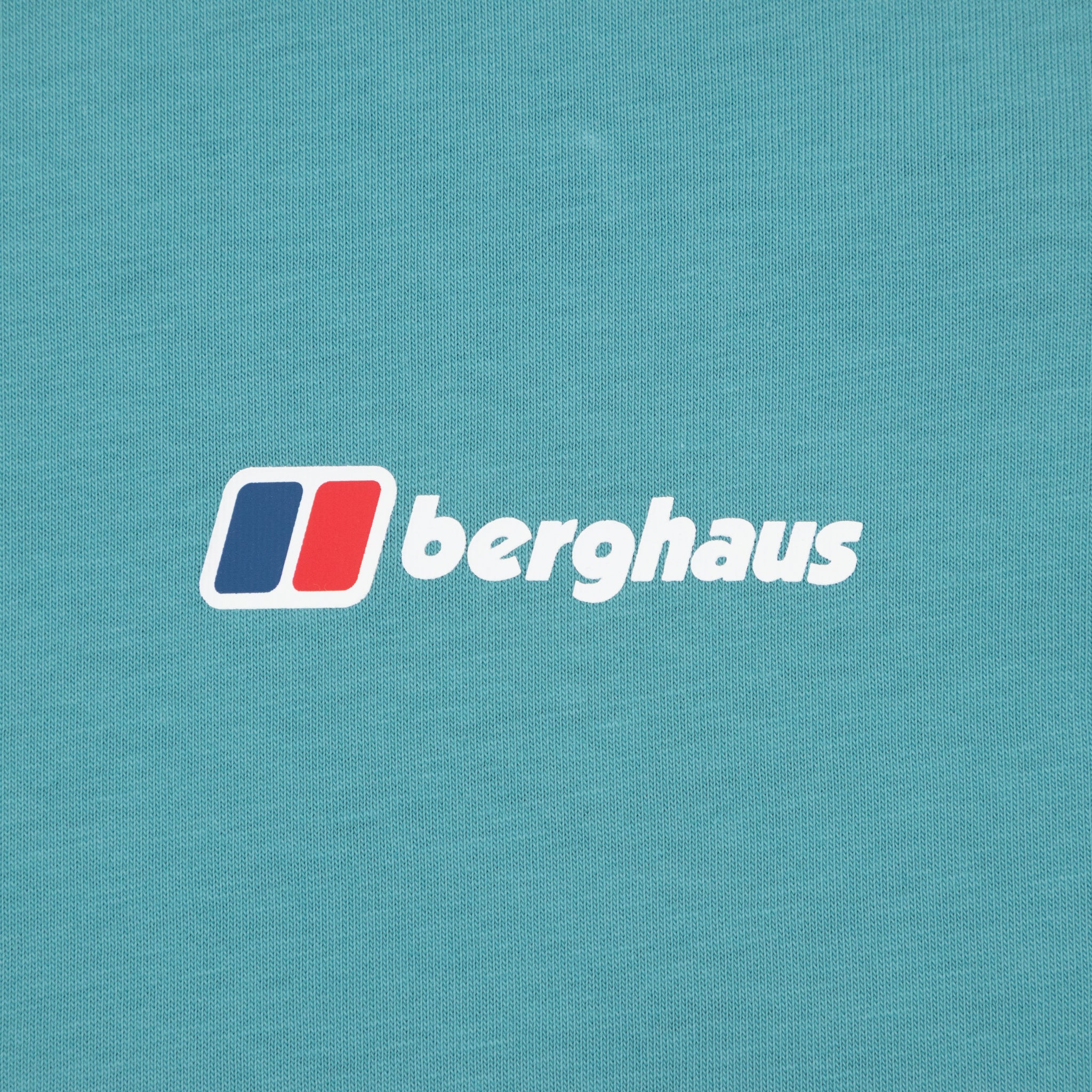BERGHAUS Front & Back Logo T-Shirt in TEAL