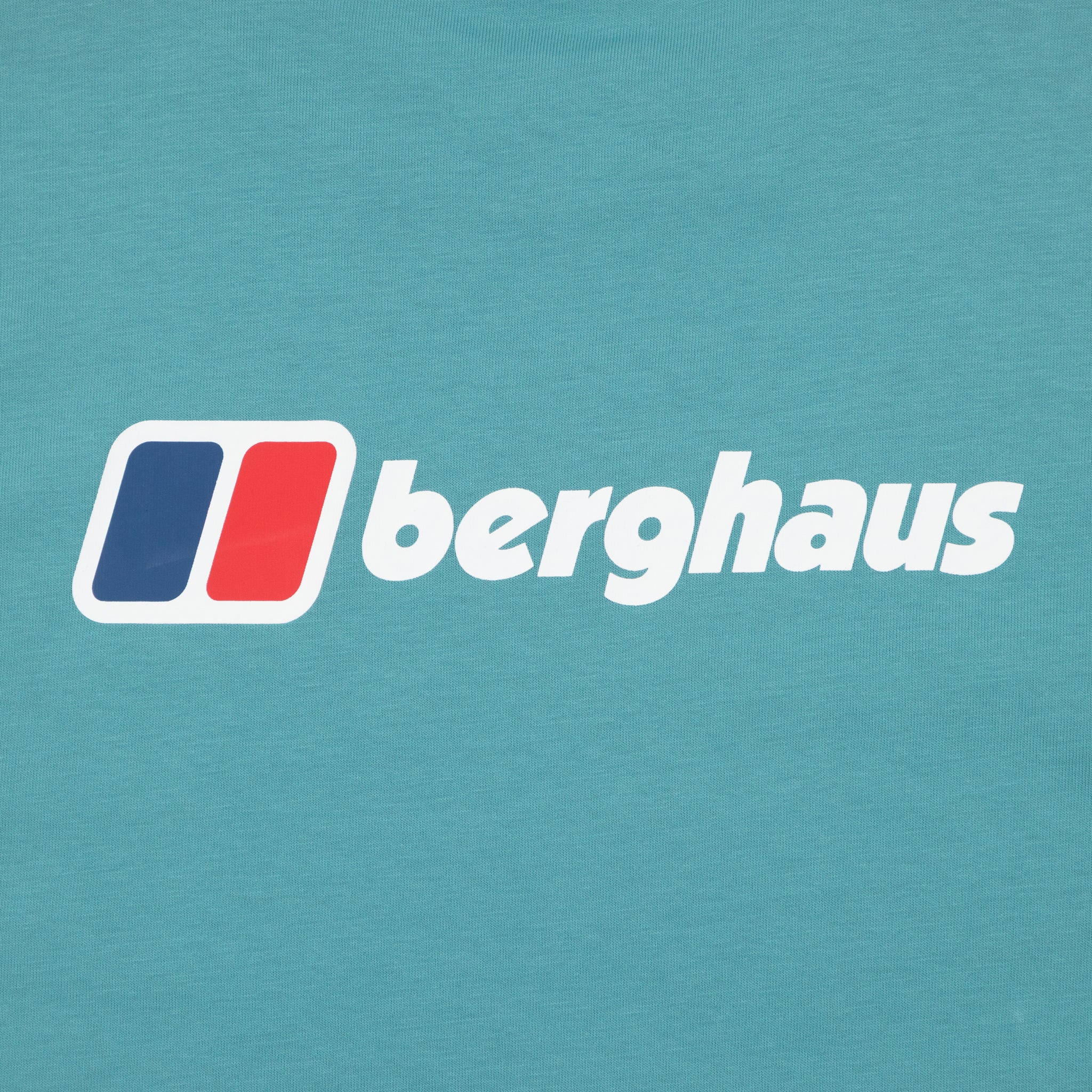 BERGHAUS Front & Back Logo T-Shirt in TEAL
