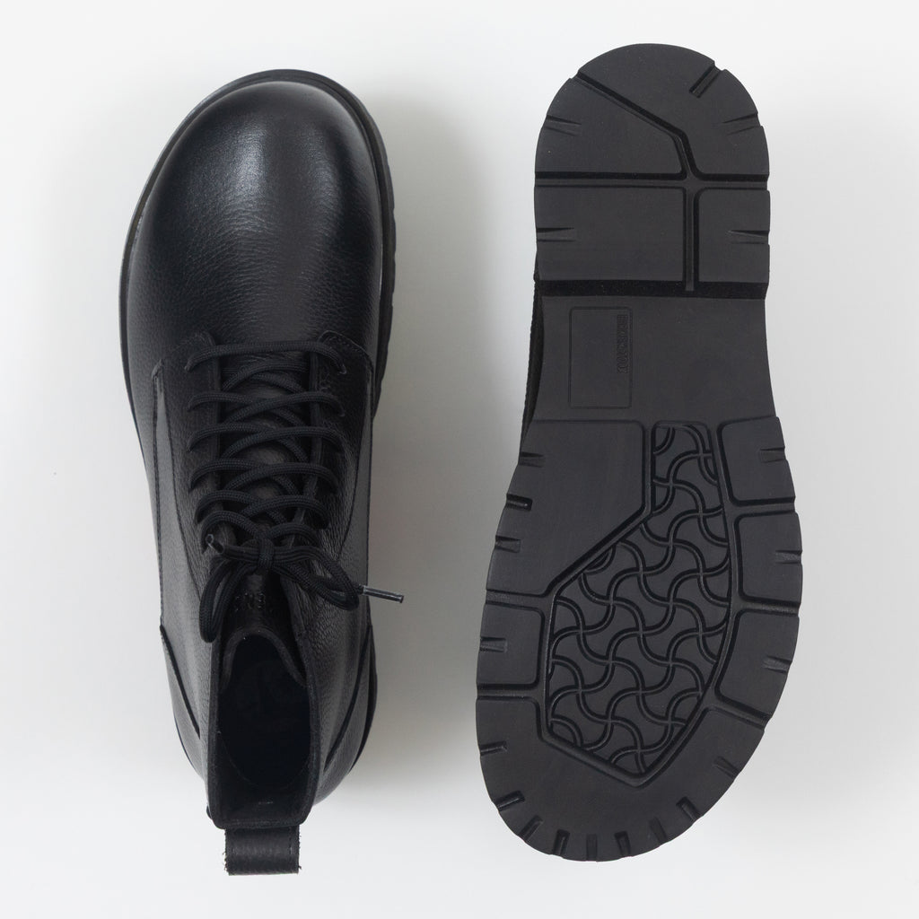 BIRKENSTOCK Highwood Lace Up Waterproof Boots in BLACK