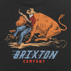 BRIXTON Bulldogger T-Shirt in Vintage Black