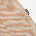 BRIXTON Bunker Slub Shirt in Italian Clay Stripe