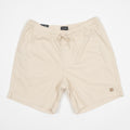 BRIXTON Everyday Corduroy Shorts in Whitecap