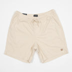 BRIXTON Everyday Corduroy Shorts in Whitecap