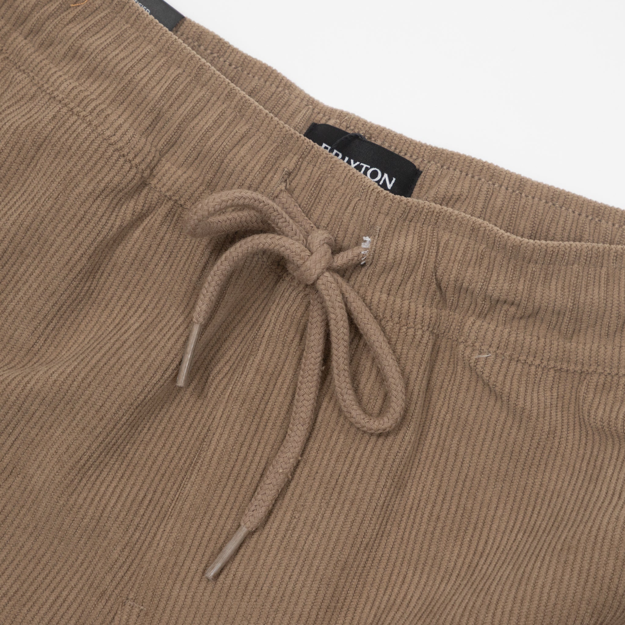 BRIXTON Everyday Corduroy Shorts in Vintage Khaki